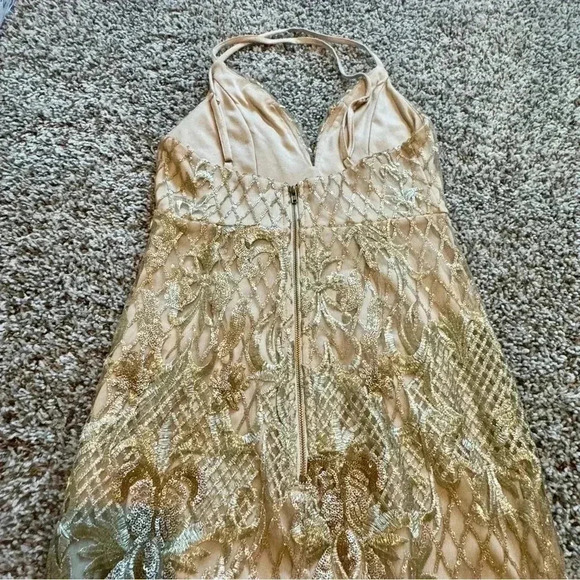 Embroidered Midi Dress - Picture 4 of 5